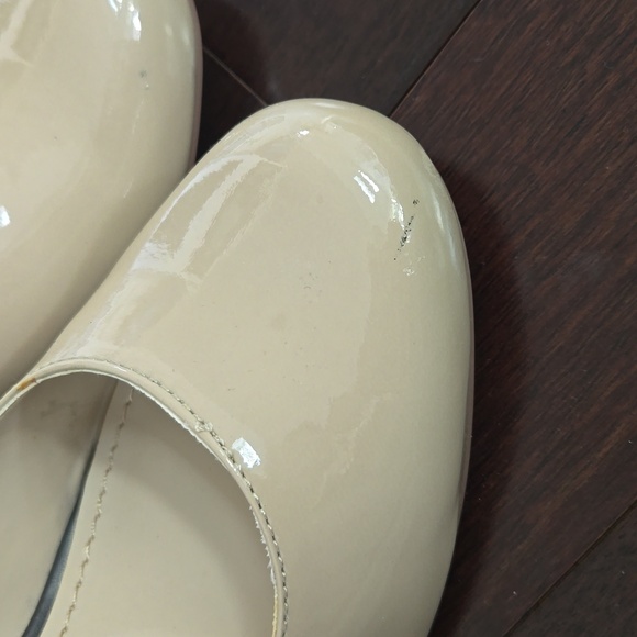 Nine west mary Jane 2 tone wedge shoe - Picture 5 of 8